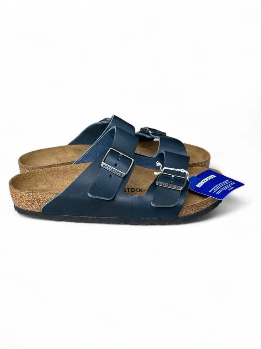 Birkenstock Arizona Midnight Navy Birko-Flor Sandals EU 43 US Men’s 10 Regular